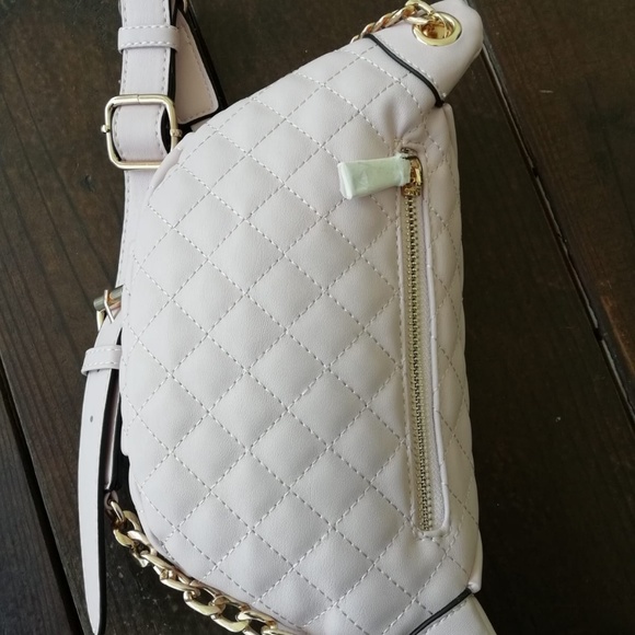  SOFT PINK GOLD CHAIN BELT BAG - Picture 5 of 6